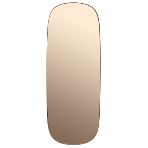 Pink / Pink, large - Framed Mirror - Muuto