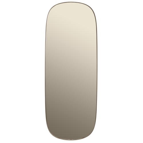 Taupe / Taupe, grand - Miroir Framed - Muuto