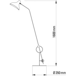 EPUISE – Lampadaire Mantis BS8 - DCW éditions