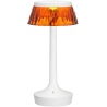 Bon Jour Unplugged cordless lamp – White – Amber crown - Flos