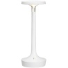 Bon Jour Unplugged cordless lamp – White – Without crown - Flos