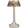 Bon Jour Unplugged cordless lamp – Matt Chrome – Fumée crown - Flos