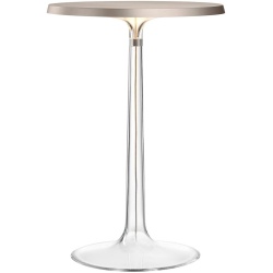 Bon Jour table lamp – Matt Chrome – Without crown - Flos