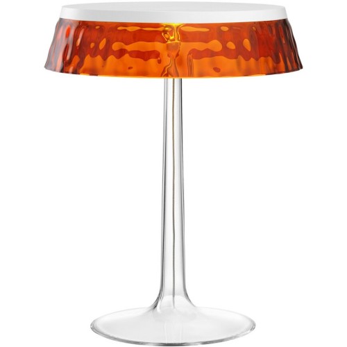 Bon Jour table lamp – White – Amber crown - Flos