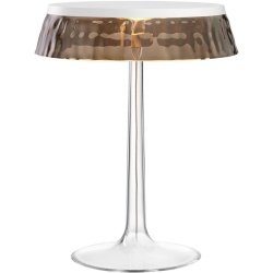 Bon Jour table lamp – White – Fumée crown - Flos