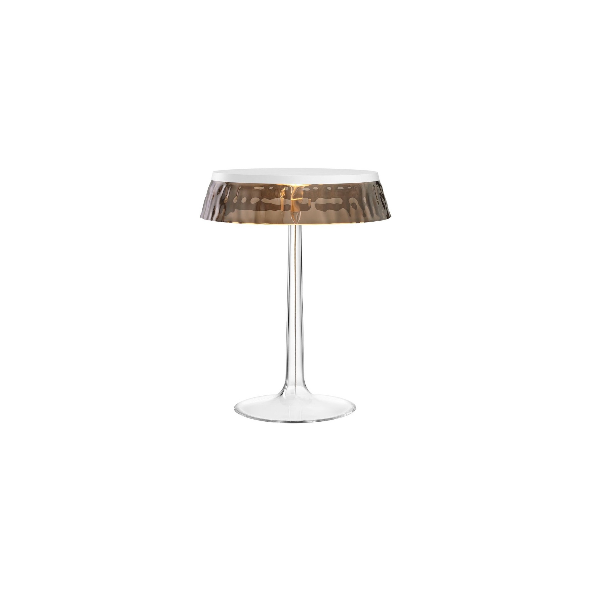 Bon Jour table lamp – White – Fumée crown - Flos