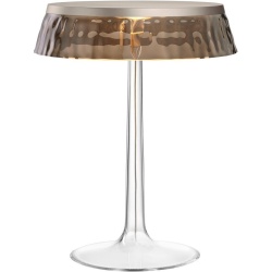 Bon Jour table lamp – Matt Chrome – Fumée crown - Flos