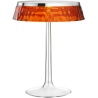 Bon Jour table lamp – Chrome – Amber crown - Flos