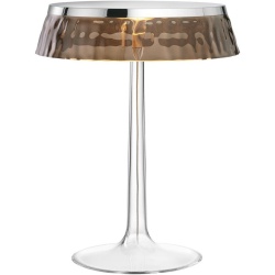 Bon Jour table lamp – Chrome – Fumée crown - Flos