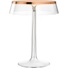 Bon Jour table lamp – Copper – Transparent crown - Flos