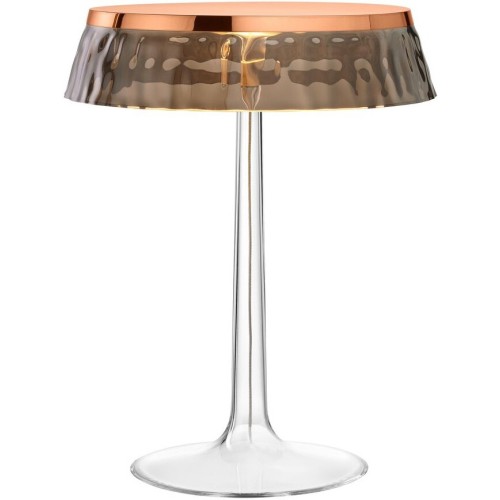 Lampe de table Bon Jour – Cuivre – Couronne fumée - Flos