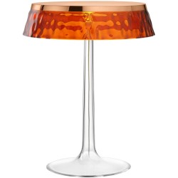 Bon Jour table lamp – Copper – Amber crown - Flos