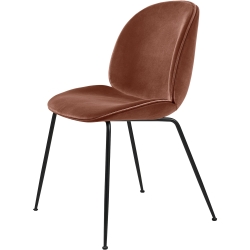 Beetle Chair – Dandy Rust Red 303 + Matt black - Gubi