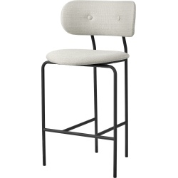 Coco Bar chair – H65cm – Eero Special FR 106 – Matt black legs - Gubi