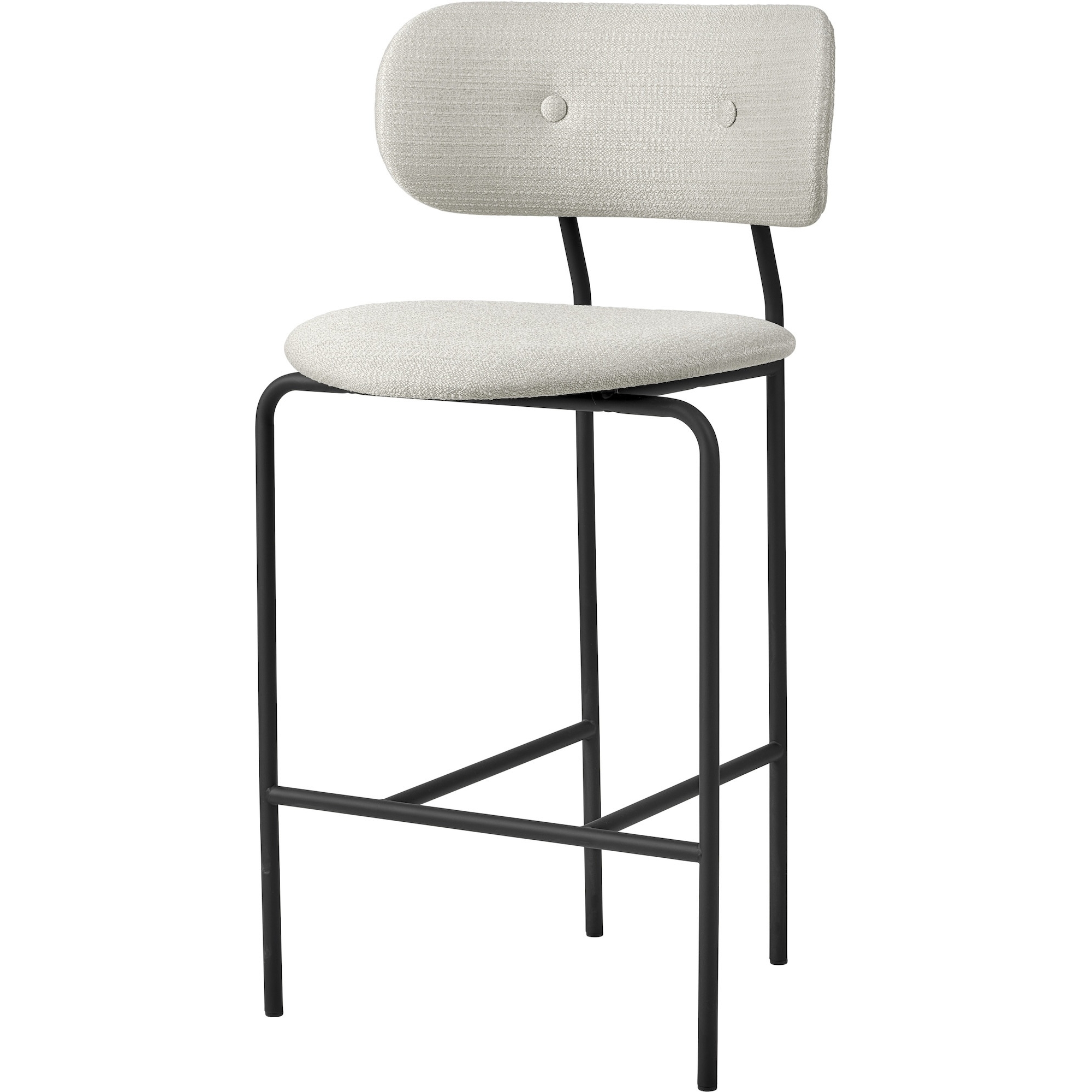 Coco Bar chair – H65cm – Eero Special FR 106 – Matt black legs - Gubi