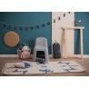 EPUISE - tapis blue Triangles - S