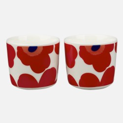 - Marimekko 2x coffee cup 2dl - Unikko - 001