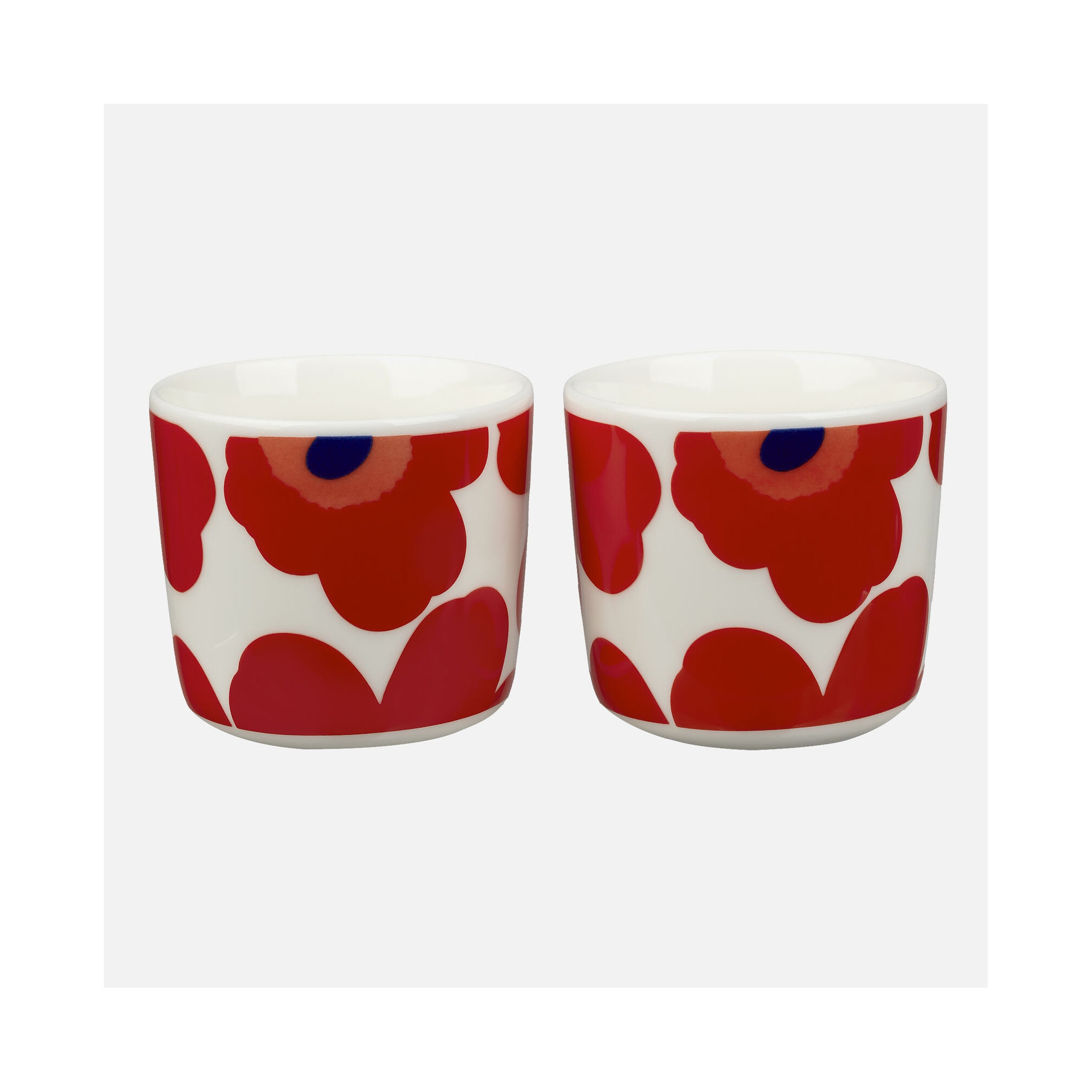 - Marimekko 2x coffee cup 2dl - Unikko - 001