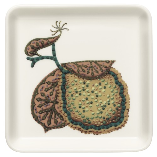 12 x 12 cm - assiette carré Taika Sato - Iittala