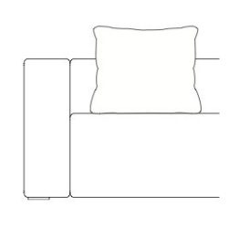 Mags – L55 x P9 x H48 cm – Coussin 9 - HAY