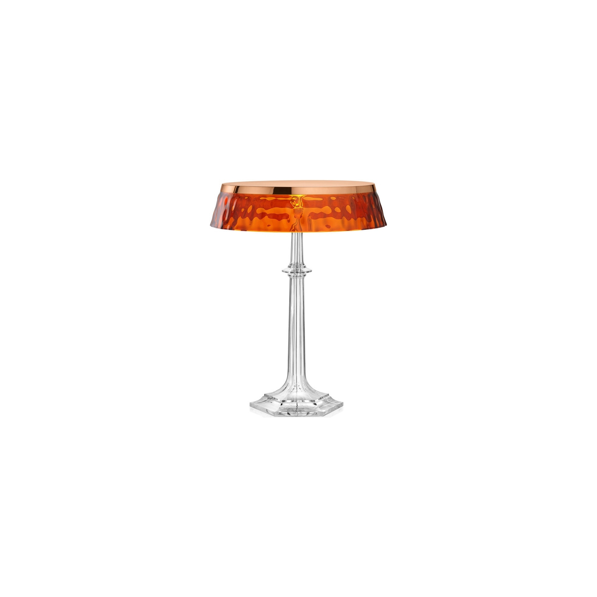 Bon Jour Versailles table lamp – Copper – Amber crown - Flos