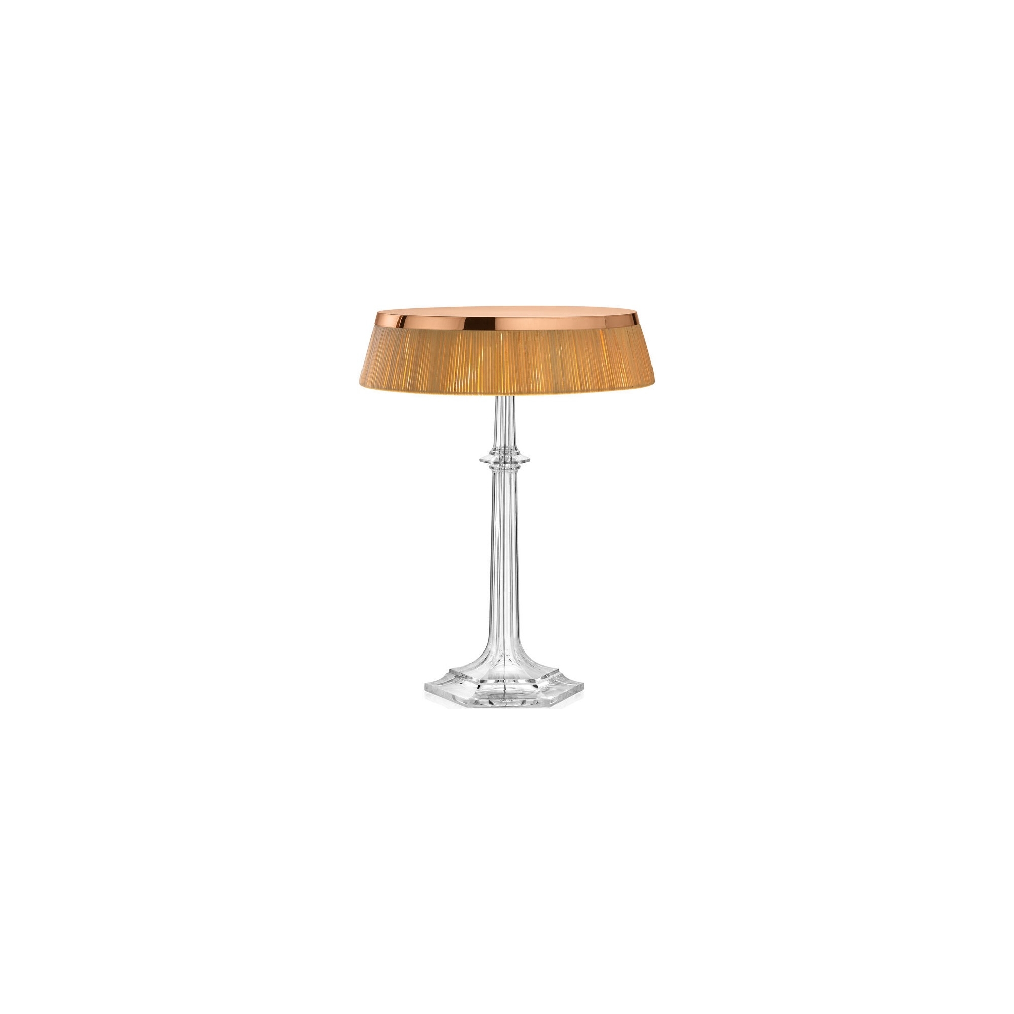 Bon Jour Versailles table lamp – Copper – Rattan crown - Flos