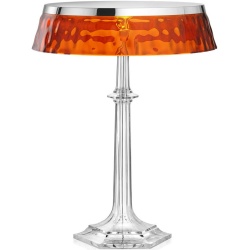 Bon Jour Versailles table lamp – Chrome – Amber crown - Flos