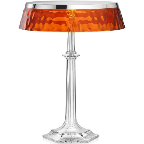 Bon Jour Versailles table lamp – Chrome – Amber crown - Flos