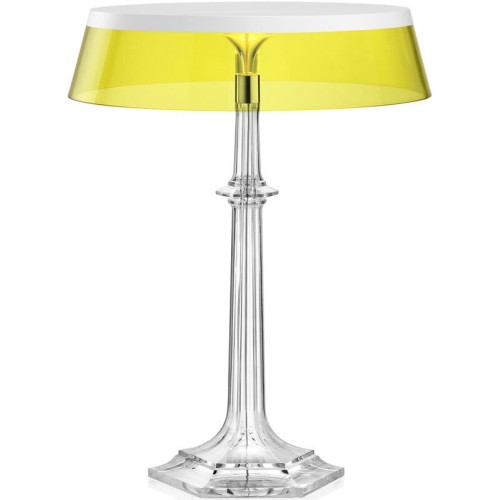 Lampe de table Bon Jour Versailles – Chromé – Couronne Jaune - Flos