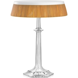 Bon Jour Versailles table lamp – Chrome – Rattan crown - Flos