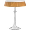 Bon Jour Versailles table lamp – Chrome – Rattan crown - Flos