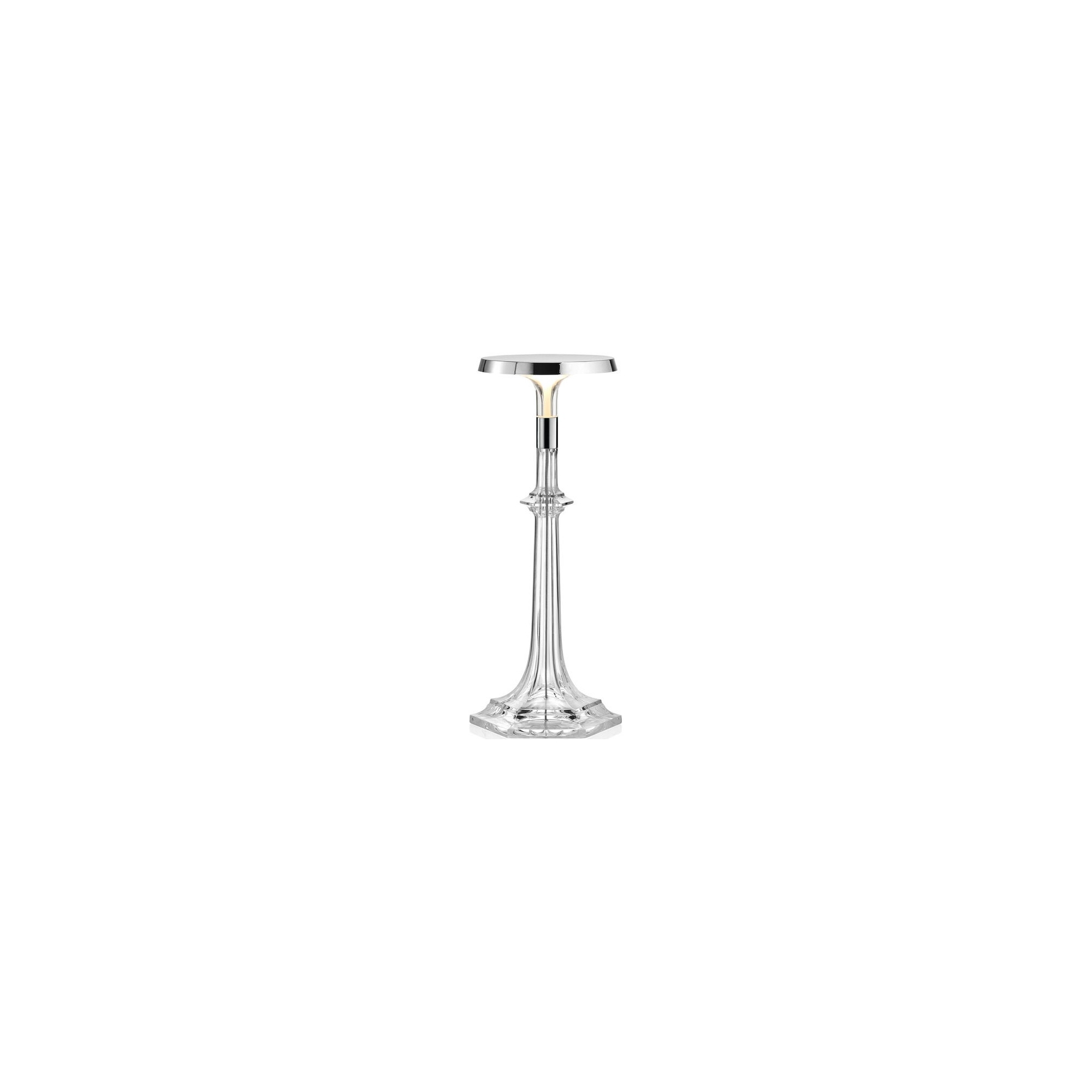 Bon Jour Versailles Small table lamp – Chrome – Without crown - Flos