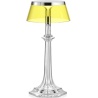 Bon Jour Versailles Small table lamp – Chrome – Yellow crown - Flos