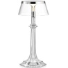 Bon Jour Versailles Small table lamp – Chrome – Transparent crown - Flos