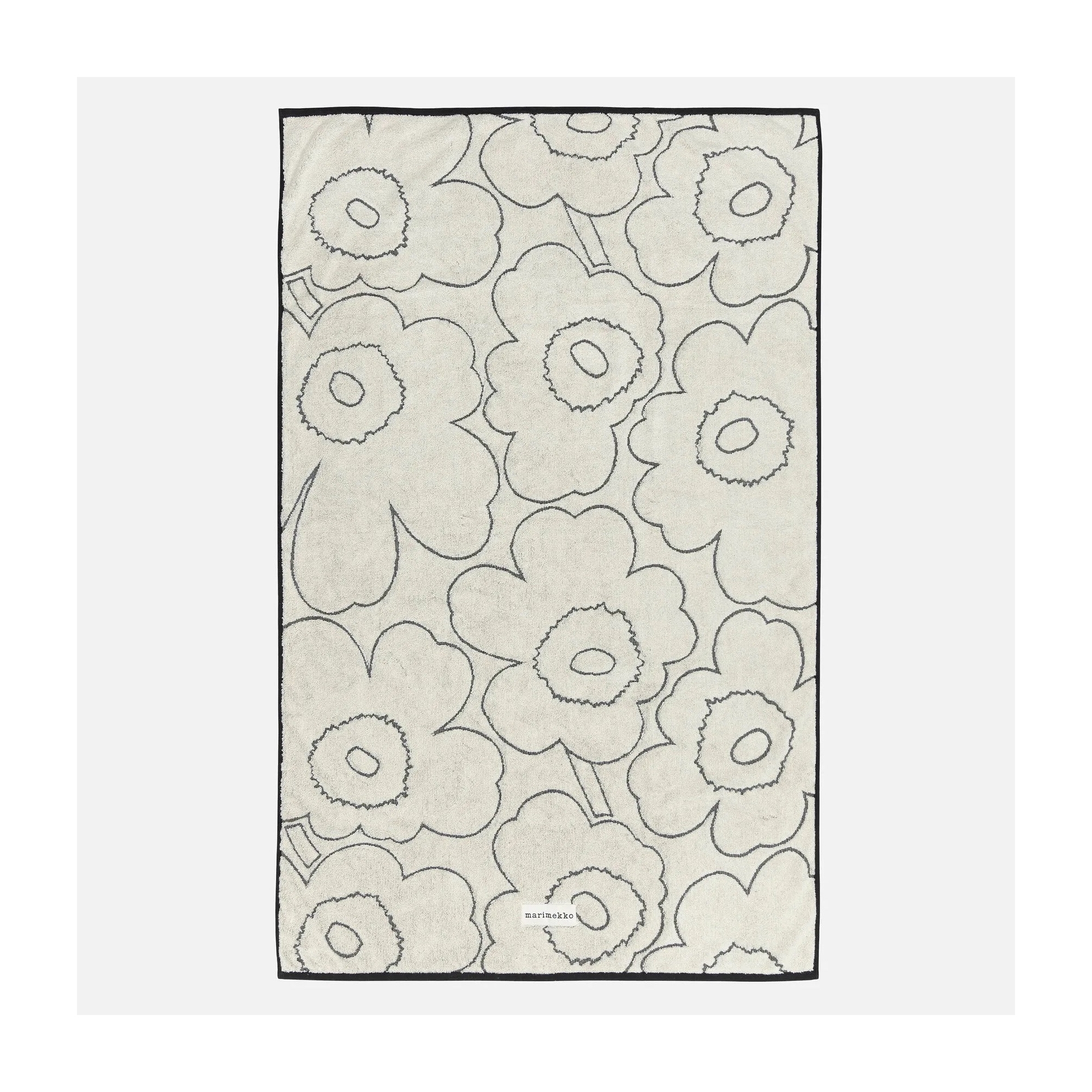 Piirto Unikko 190 towel 100x160cm - Marimekko