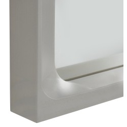 Arced Mirror small - Light grey - Muuto