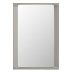 Arced Mirror small - Light grey - Muuto