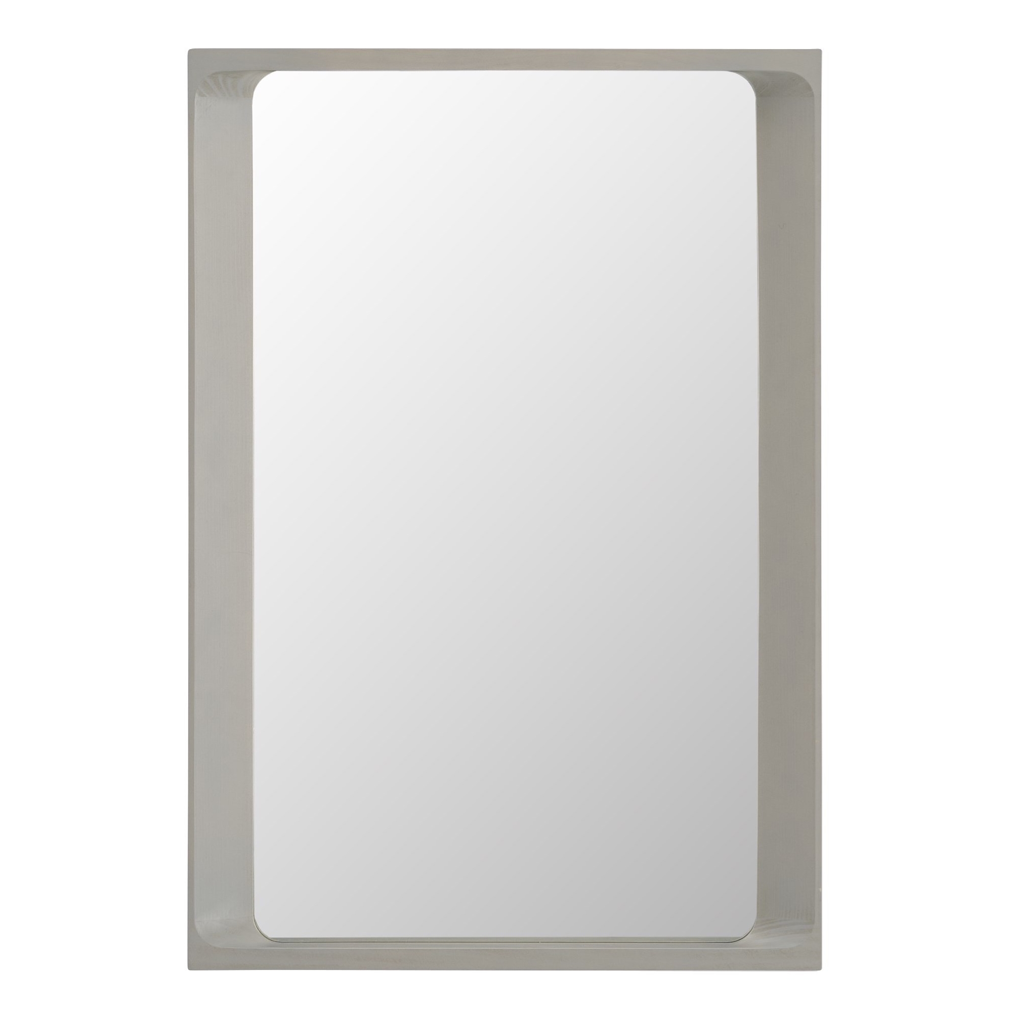 Arced Mirror small - Light grey - Muuto