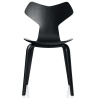 Grand Prix wooden legs – Black coloured ash - Fritz Hansen