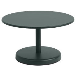 table d'appoint vert foncé - Linear Steel - Muuto