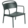 lounge chair dark green - Linear Steel - Muuto