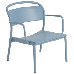 fauteuil lounge pale blue - Linear Steel - Muuto