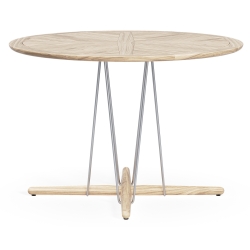 Ø110 cm - table Embrace Outdoor E022 - Carl Hansen & Søn