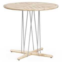 Ø80 cm - E022 Embrace Outdoor table - Carl Hansen & Søn