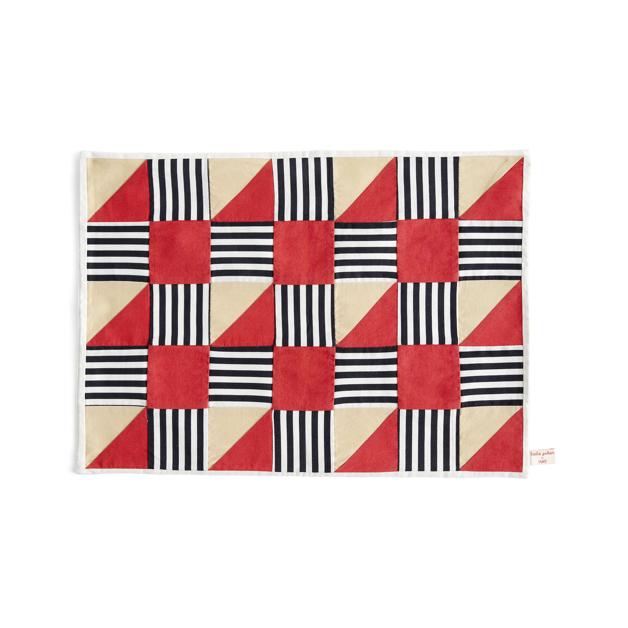 Place mat Sobremesa - stripe red - HAY