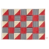 Place mat Sobremesa - stripe red - HAY