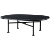 Table basse Carmel – 87,5 x 70 x H25 cm – Midnight black - Gubi