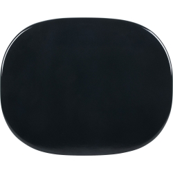 Table basse Carmel – 87,5 x 70 x H25 cm – Midnight black - Gubi