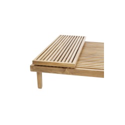 Outdoor top table for sofa ottoman - Sibast