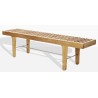 Outdoor low bench - Sibast